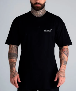 Remera Oversize Aesthetic Negra